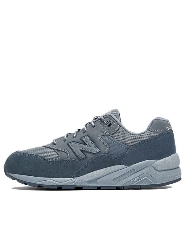 Кроссовки 580 серии нескользящие дышащие низкие ретро New Balance — изображение 1 из 4, синий/серый