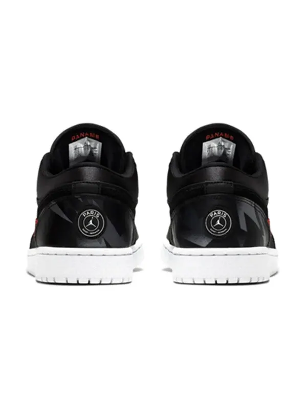 Кроссовки 1 low x paris saint germain Air Jordan — изображение 4 из 4, черный