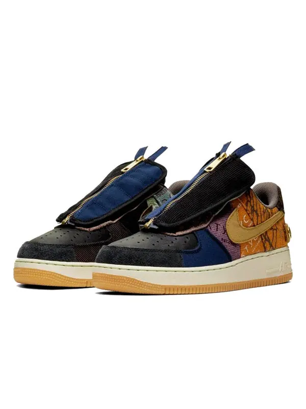 Кроссовки x travis scott air force 1 low Nike, мульитколор — изображение 3 из 4, мульти