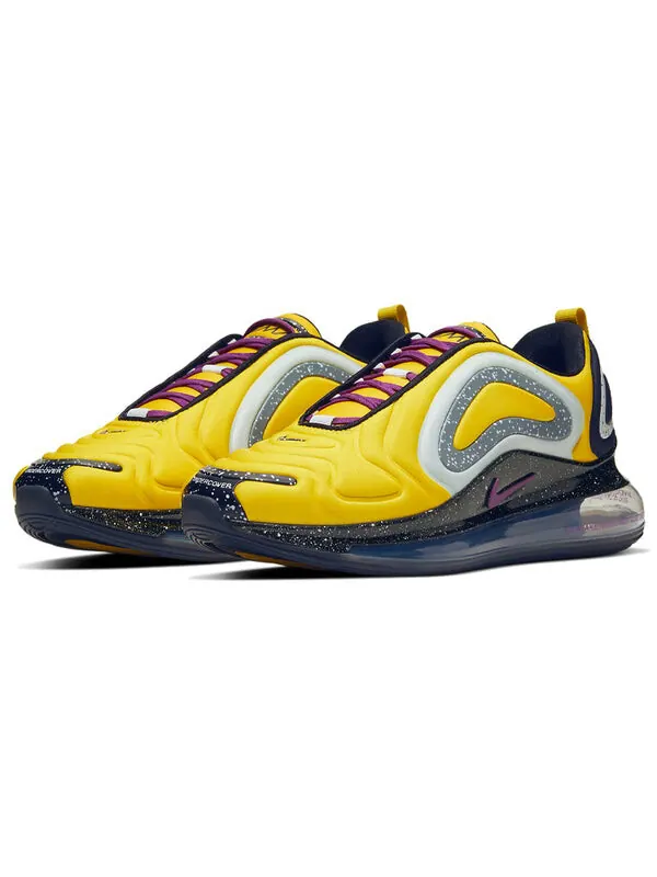 Кроссовки undercover x air max 720 'yellow' Nike — изображение 3 из 4, коричневый