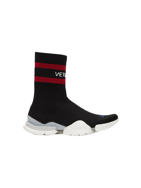 Кроссовки vetements x sock pump high top 'black' Reebok — изображение 2 из 2, черный