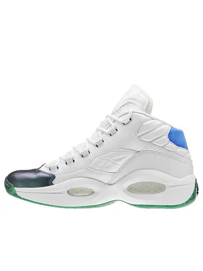 Кроссовки curren$y x question mid 'jet life' Reebok — изображение 1 из 4, зеленый