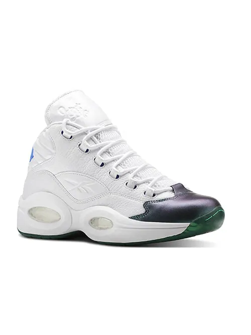 Кроссовки curren$y x question mid 'jet life' Reebok — изображение 2 из 4, зеленый