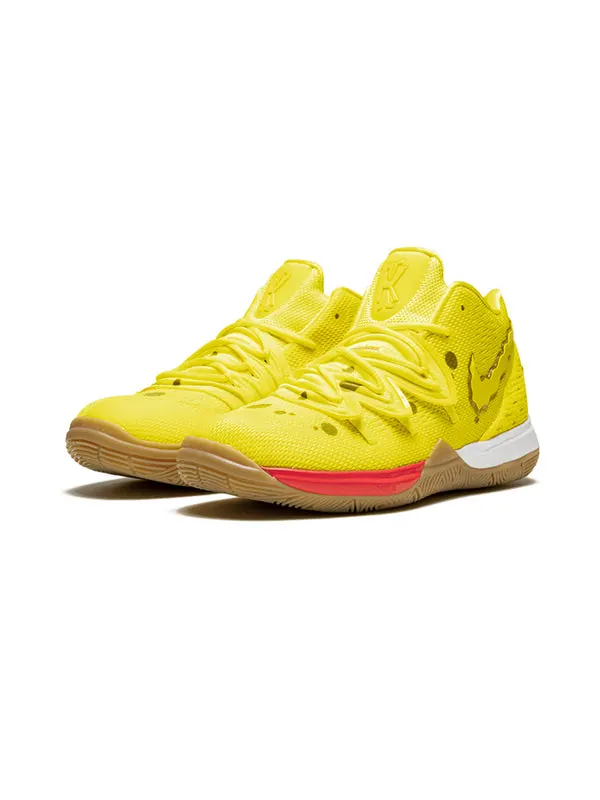 Кроссовки spongebob squarepants x kyrie 5 'spongebob' Nike — изображение 2 из 4, желтый