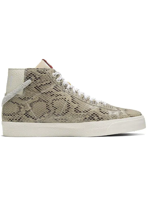Кроссовки Soulland x Blazer Mid SB Nike — изображение 2 из 4, белый