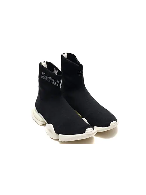 Кроссовки sock runner print in black Reebok — изображение 3 из 3, черный