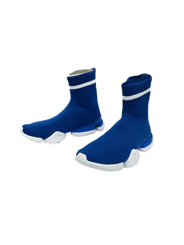 Кроссовки sock run.r 'blue move' Reebok — изображение 4 из 4, синий