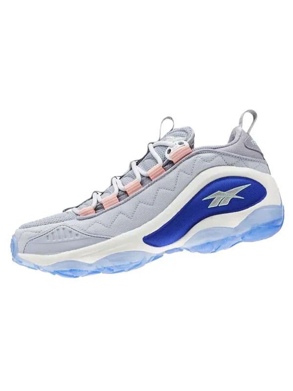 Кроссовки dmx run 10 non-slip wear-resistant sports gray blue Reebok — изображение 3 из 4, серый/синий