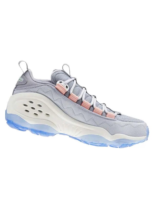 Кроссовки dmx run 10 non-slip wear-resistant sports gray blue Reebok — изображение 4 из 4, серый/синий