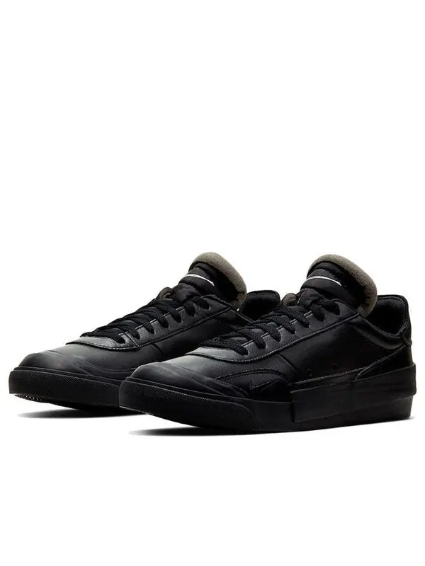 Кроссовки drop type lx 'triple black' Nike — изображение 3 из 4, черный