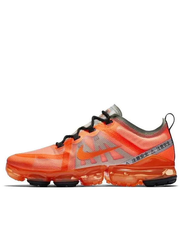 Кроссовки air vapormax 2019 total orange Nike — изображение 1 из 4, черный/оранжевый