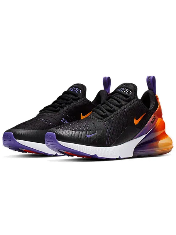 Кроссовки air max 270 Nike — изображение 4 из 4, черный/оранжевый-белый