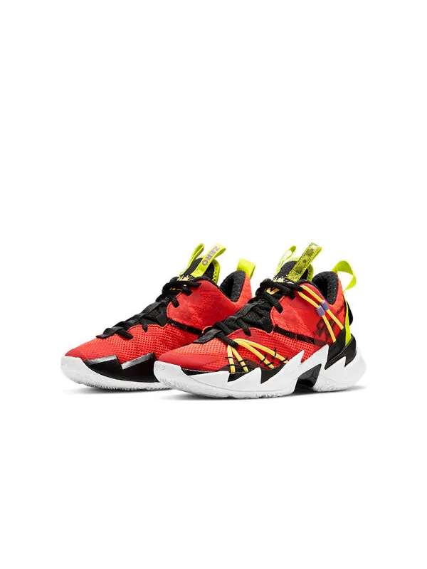 Кроссовки why not zer0.3 se 'bright crimson' Air Jordan — изображение 3 из 4, оранжевый