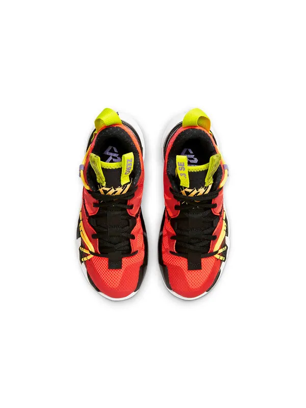 Кроссовки why not zer0.3 se 'bright crimson' Air Jordan — изображение 4 из 4, оранжевый