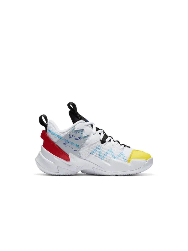 Кроссовки почему бы не zer03 se 3 Air Jordan — изображение 2 из 4, белый/желтый/красный