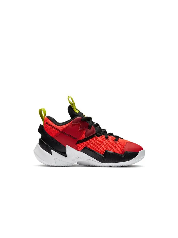 Кроссовки почему бы не zer0.3 se Air Jordan — изображение 2 из 4, красный/желтый/черный