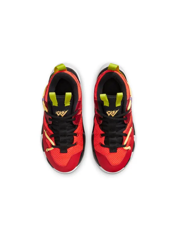 Кроссовки почему бы не zer0.3 se Air Jordan — изображение 4 из 4, красный/желтый/черный