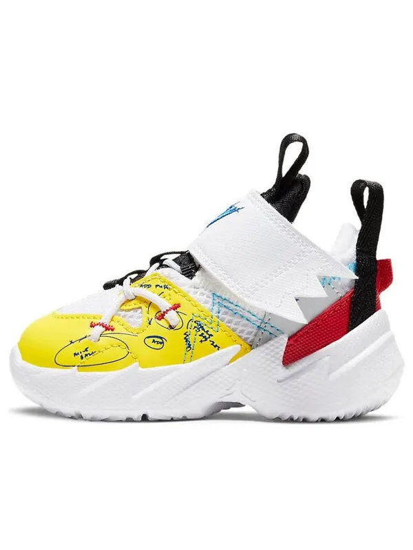 Кроссовки почему бы не zer03 se 3 Air Jordan — изображение 1 из 4, белый/желтый/красный