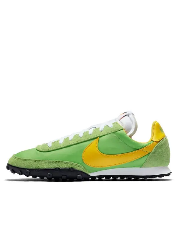 Кроссовки waffle racer 'green nebula' Nike — изображение 1 из 4, жёлто-зеленый