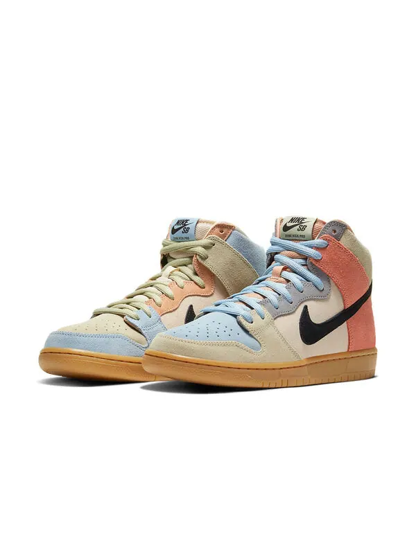 Кроссовки sb dunk high pro Nike — изображение 3 из 4, синий/черный/розовый