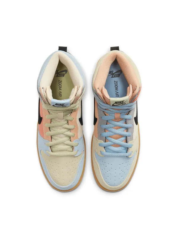 Кроссовки sb dunk high pro Nike — изображение 4 из 4, синий/черный/розовый