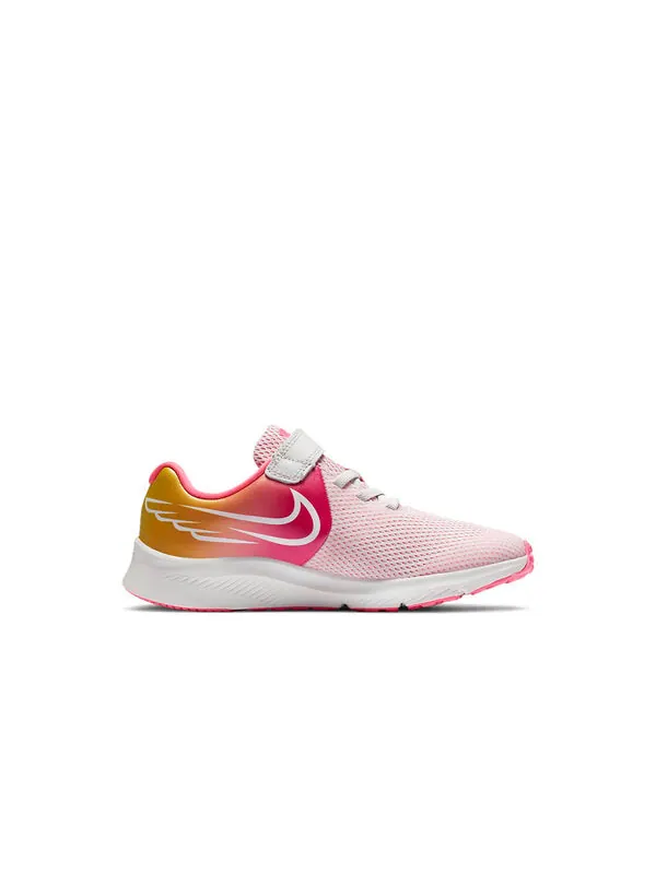 Кроссовки star runner 2 Nike — изображение 2 из 4, белый/розовый/желтый