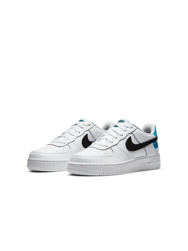 Кроссовки air force 1 '07 low 'worldwide pack - blue fury' Nike — изображение 3 из 4, белый/черный/синий