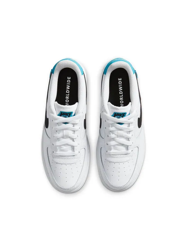 Кроссовки air force 1 '07 low 'worldwide pack - blue fury' Nike — изображение 4 из 4, белый/черный/синий