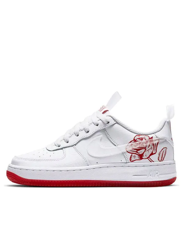 Кроссовки air force 1 низкие Nike — изображение 1 из 4, белый/красный