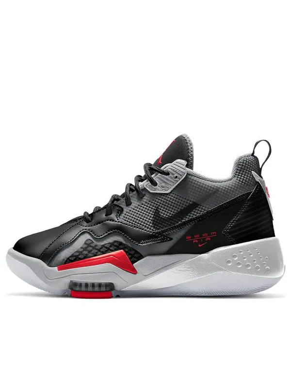 Кроссовки zoom '92 'black cement' Air Jordan — изображение 1 из 3, черный/красный//серый