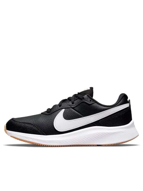 Кроссовки университетские кожаные Nike — изображение 1 из 4, черный/белый