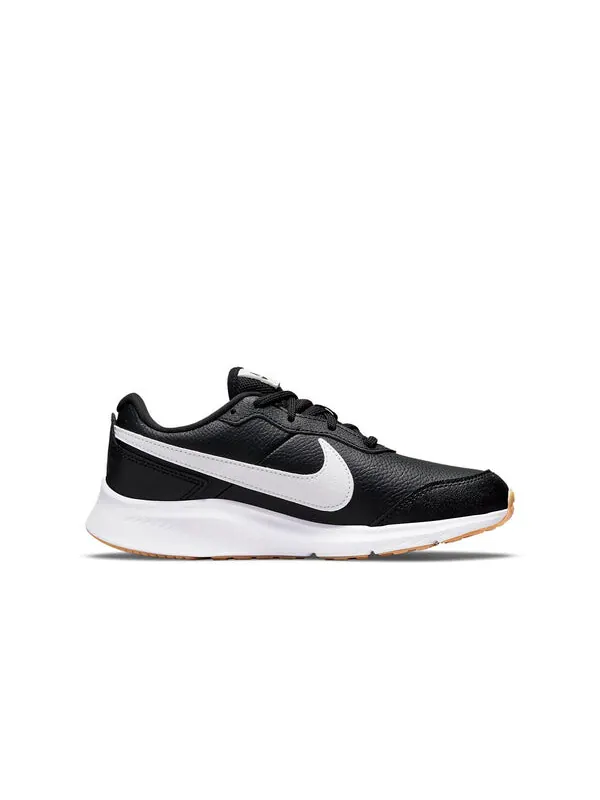Кроссовки университетские кожаные Nike — изображение 2 из 4, черный/белый