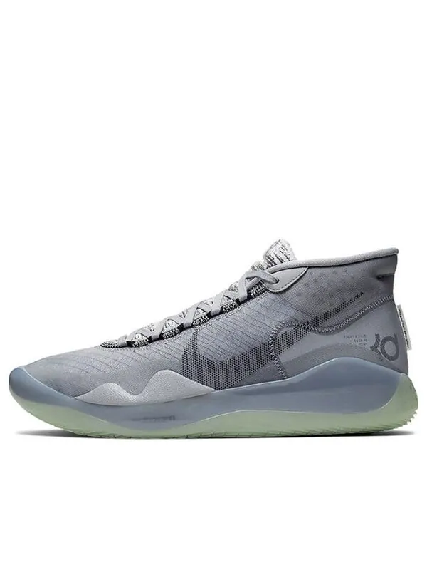 Кроссовки кд 12 тб Nike — изображение 1 из 4, серый