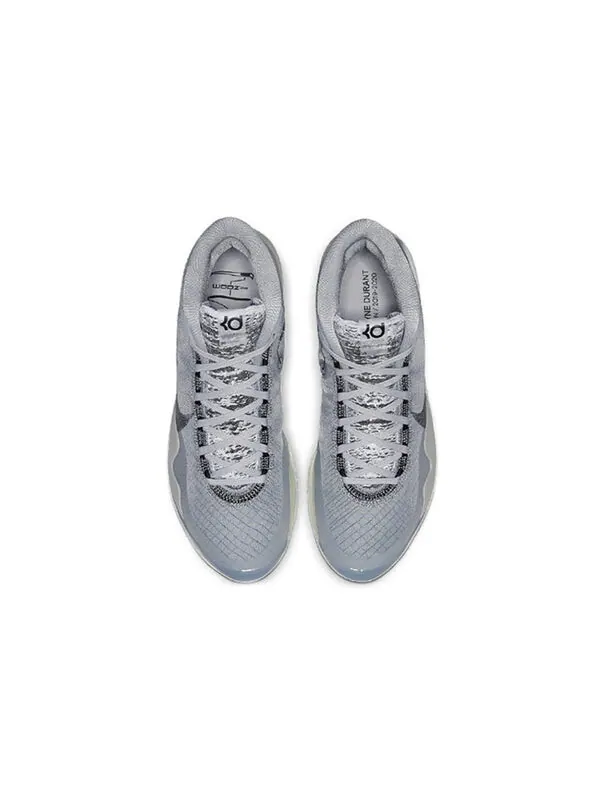 Кроссовки кд 12 тб Nike — изображение 4 из 4, серый