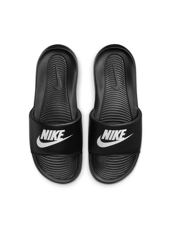 Тапочки victori one slide 'black' Nike — изображение 3 из 4, черный/белый