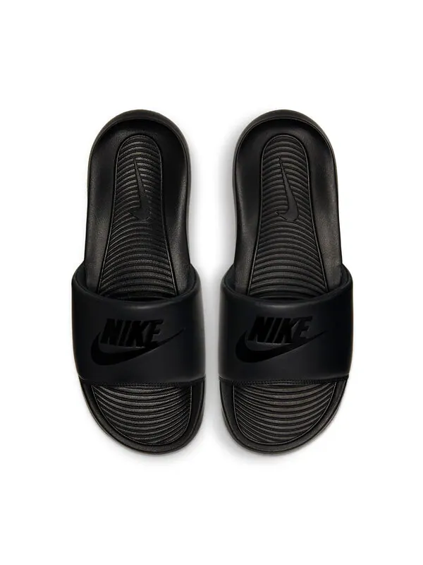Тапочки victori one slide 'triple black' Nike — изображение 3 из 4, черный