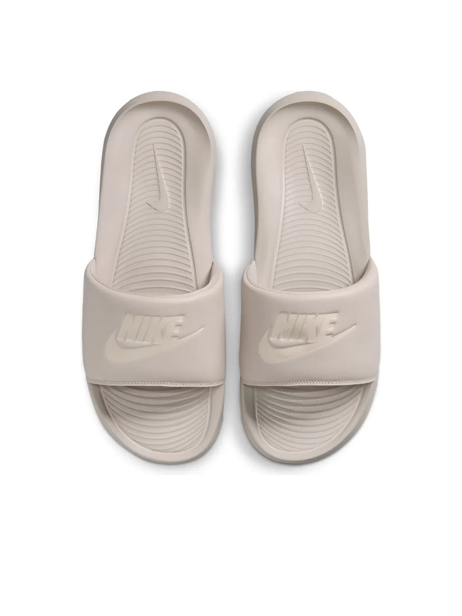 Мужские шлепанцы с открытым носком Victori One Nike — изображение 3 из 6, бежевый