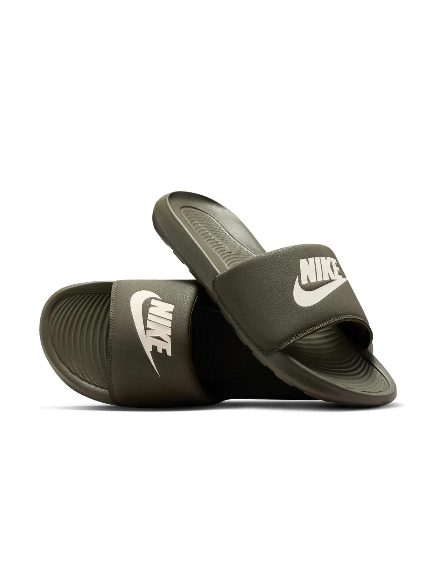 Шлепанцы Nike Victori One Slides 'Cargo Khaki' — изображение 3 из 5, зеленый