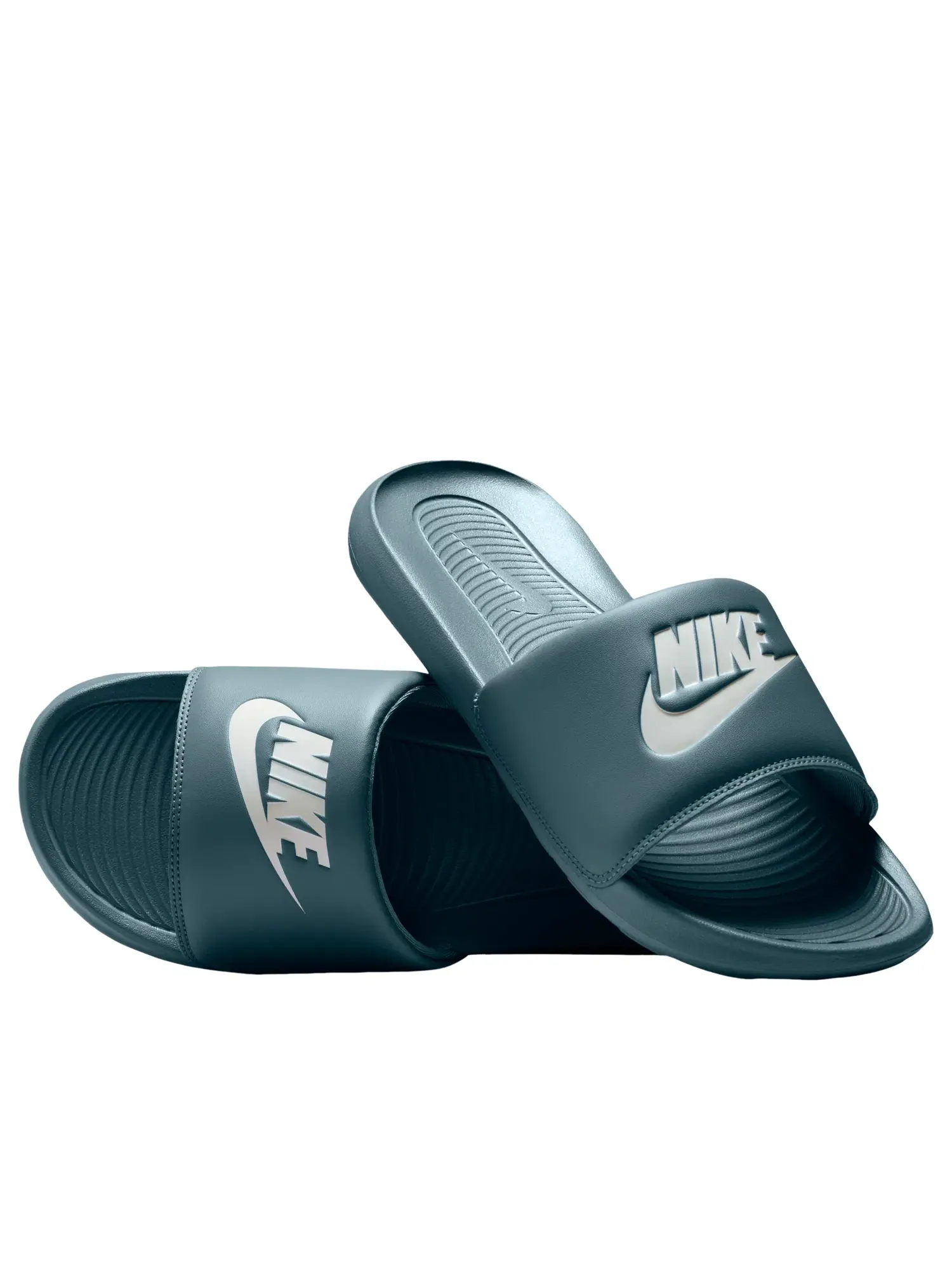 Шлепанцы Nike Victory One 'Mineral Slate Coconut Milk' CN9675-304 — изображение 2 из 5, зеленый