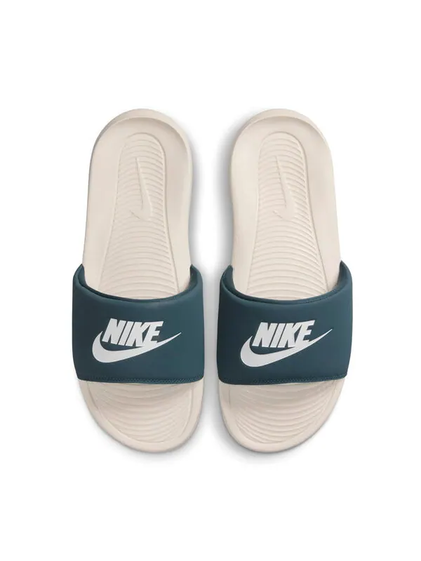 Тапочки victori one slide 'armory navy' Nike — изображение 3 из 4, темно-синий/белый