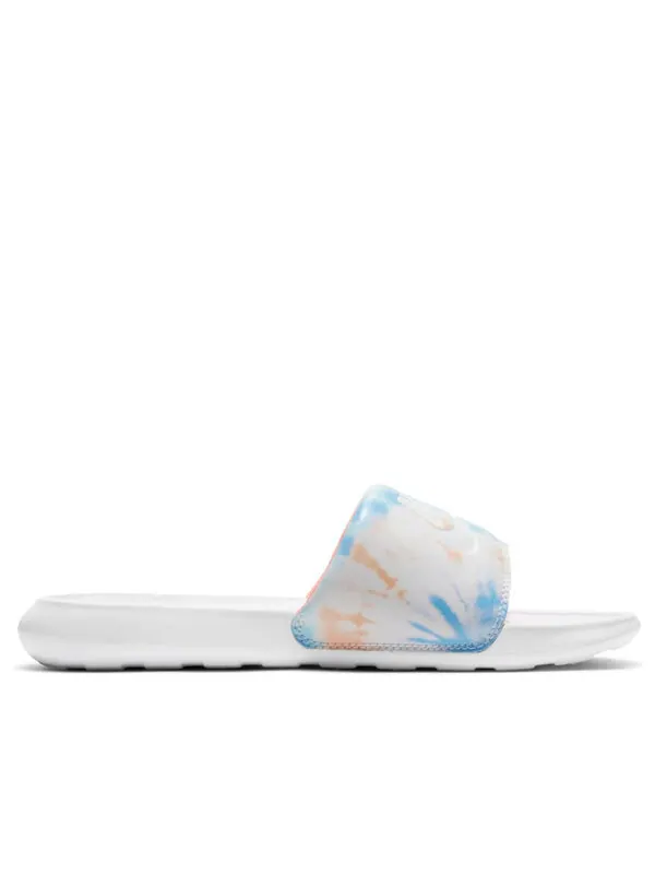 Тапочки victori one printed slide 'tie-dye' Nike — изображение 2 из 4, белый/яркий