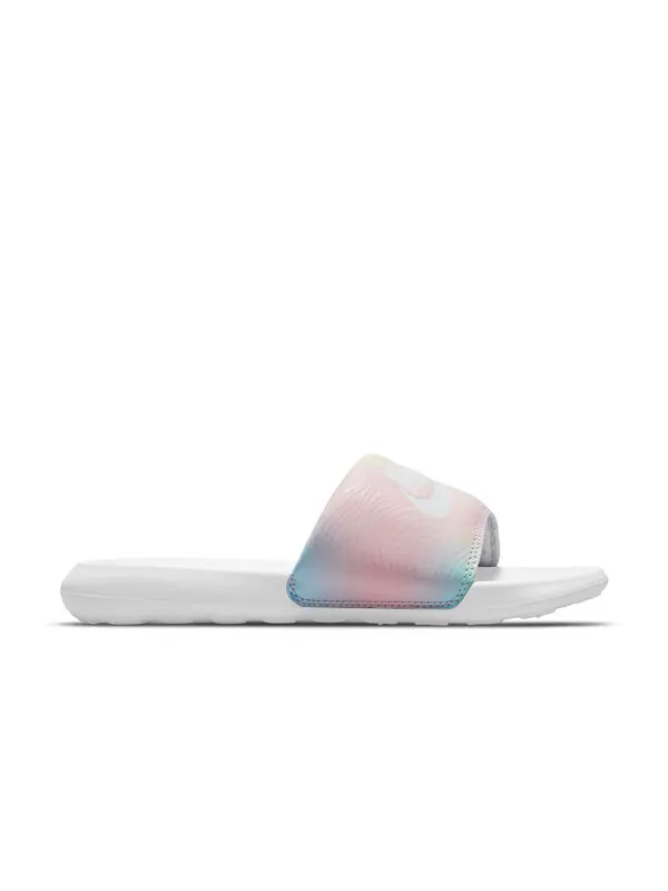 Тапочки victori one printed slide 'pure violet gradient' Nike — изображение 2 из 4, белый/мульти