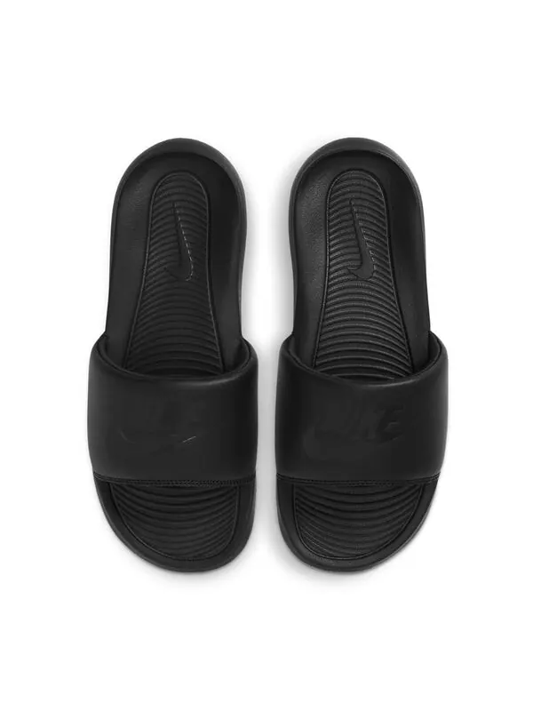 Тапочки victori one slide 'triple black' Nike — изображение 3 из 4, черный
