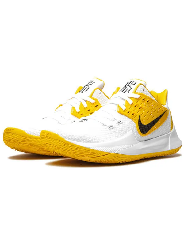 Кроссовки kyrie low 2 tb Nike — изображение 2 из 4, белый/желтый
