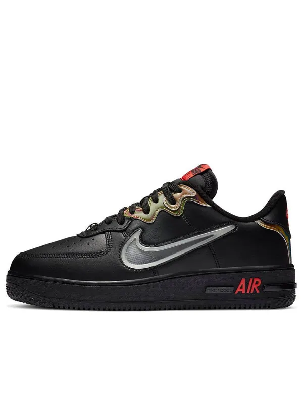 Кроссовки air force 1 реагировать Nike — изображение 1 из 4, черный/серебристый