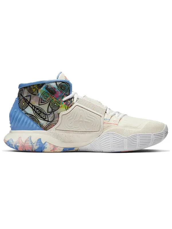 Кроссовки kyrie 6 разогрев Nike — изображение 2 из 4, белый