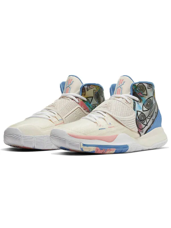 Кроссовки kyrie 6 разогрев Nike — изображение 3 из 4, белый
