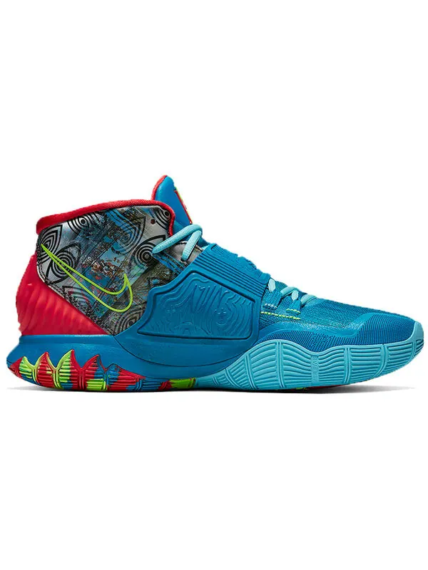 Кроссовки kyrie 6 разогрев Nike — изображение 2 из 4, синий