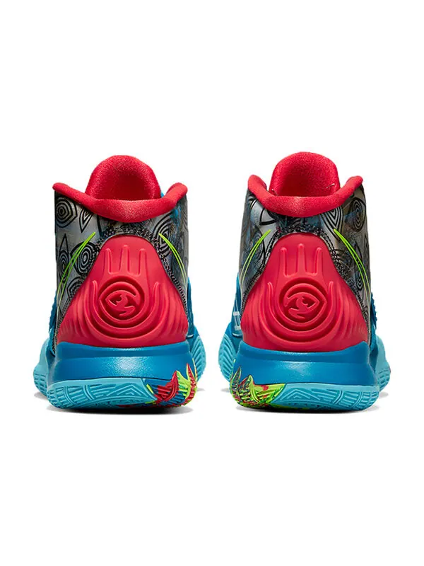 Кроссовки kyrie 6 разогрев Nike — изображение 4 из 4, синий