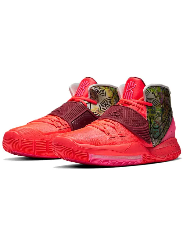 Кроссовки kyrie 6 разогрев Nike — изображение 3 из 4, красный